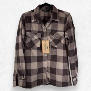 Stillwater Supply Co. Women's Size S LTMauve Color Fleece Shirt NWT